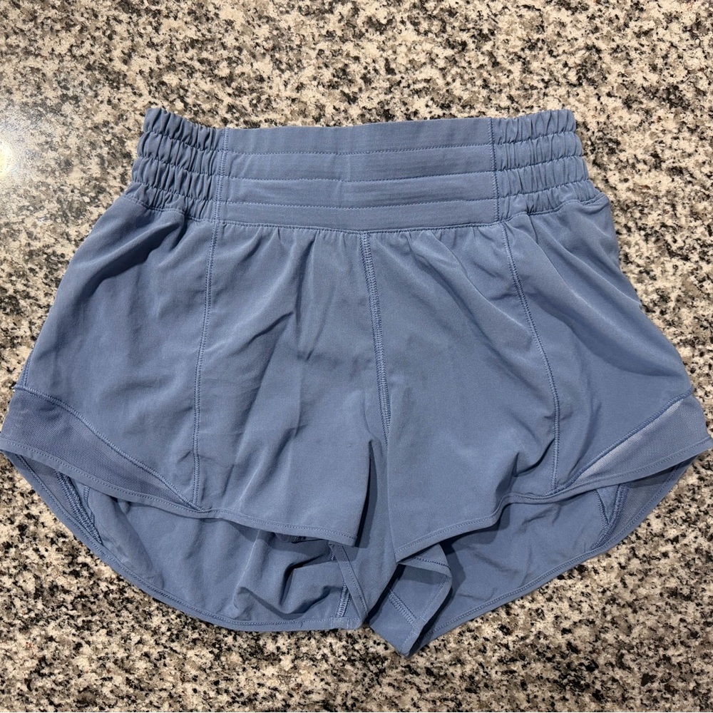lululemon athletica Slate Blue Athletic Shorts